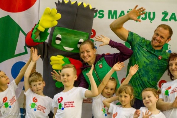 Olimpiečiai penkiamečių tėvams: „Rodykime pavyzdį“