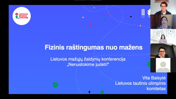 Lietuvos mažųjų žaidynių starte – pirmosios šalies ponios linkėjimai ir rekordinis dalyvių skaičius